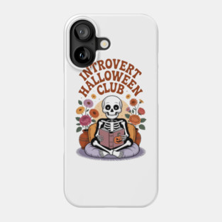 Introvert Halloween Club Phone Case