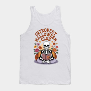 Introvert Halloween Club Tank Top