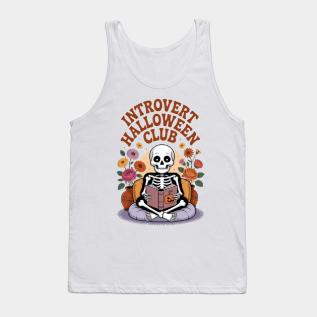 Introvert Halloween Club Tank Top by Fauzi's Store