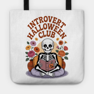 Introvert Halloween Club Tote