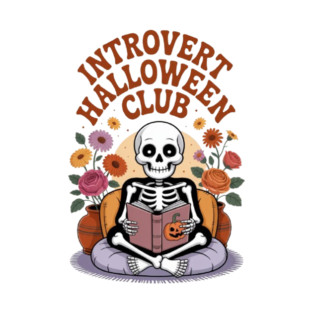 Introvert Halloween Club T-Shirt