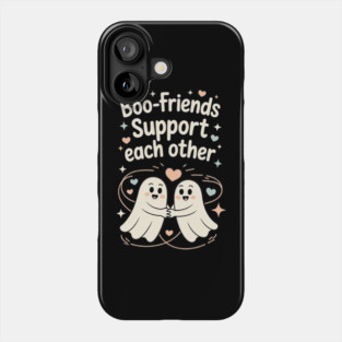 Boo-Friends Support Each Other Phone Case