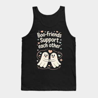 Boo-Friends Support Each Other Tank Top