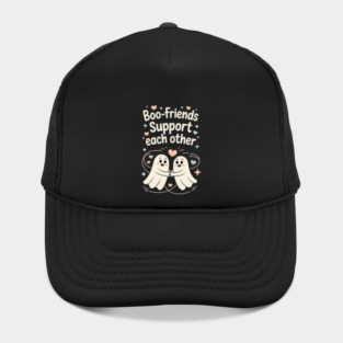 Boo-Friends Support Each Other Hat