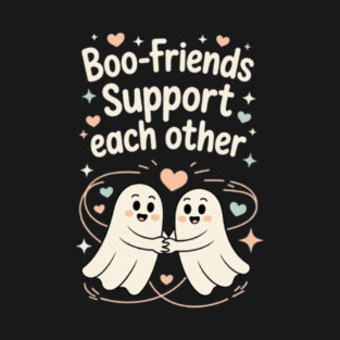 Boo-Friends Support Each Other T-Shirt