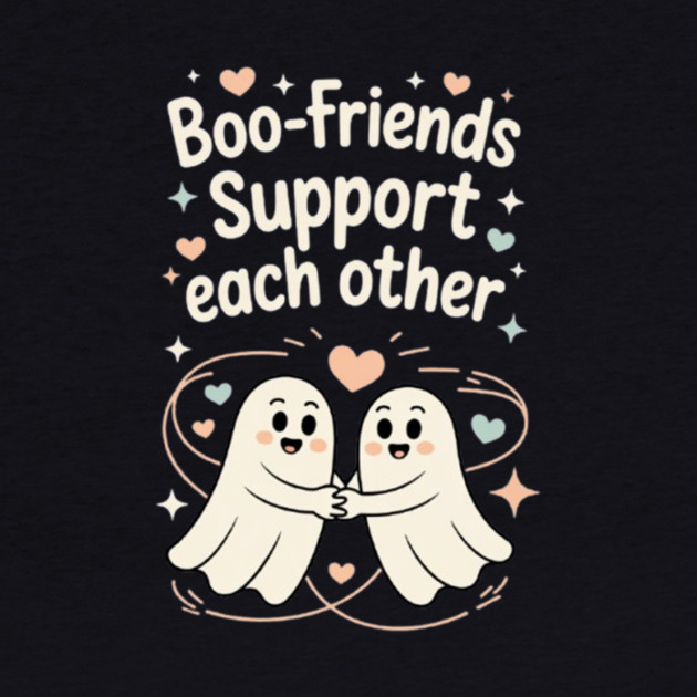 Boo-Friends Support Each Other by Fauzi's Store
