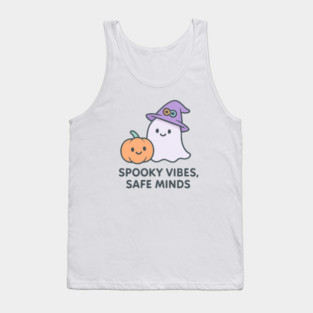 Spooky Vibes, Safe Minds Tank Top