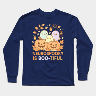 Neurospooky is Boo-tiful Long Sleeve T-Shirt