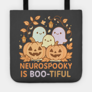Neurospooky is Boo-tiful Tote