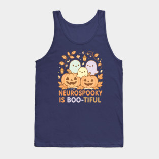 Neurospooky is Boo-tiful Tank Top