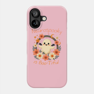 Neurospooky is Boo-tiful – Floral Phone Case