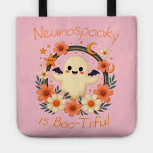 Neurospooky is Boo-tiful – Floral Tote