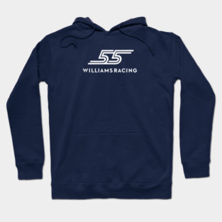 Williams Racing F1 Number 55 Logo Hoodie