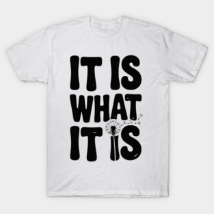 It Is What It Is T-Shirt