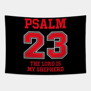 Psalm 23 The Lord Is My Shepherd Tapestry