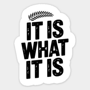 It Is What It Is Magnet