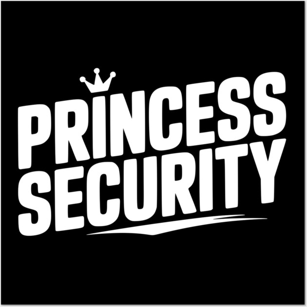 Princess Security Wall Art by Frank Ring