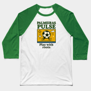 Palmeiras Pulse Retro Soccer Graphic Baseball T-Shirt