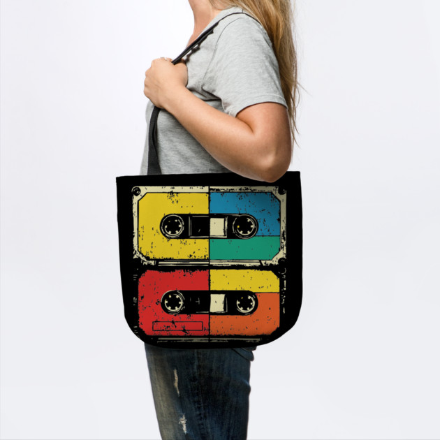 Retro Cassette Tape Pop Art 80s Music by TuncGK