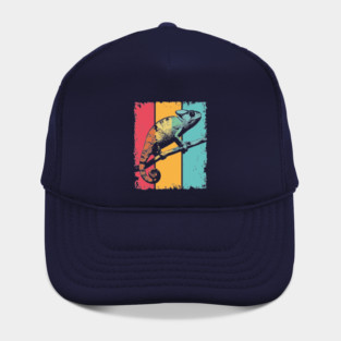 Colorful Chameleon Pop Art for Kids and Toddlers Hat