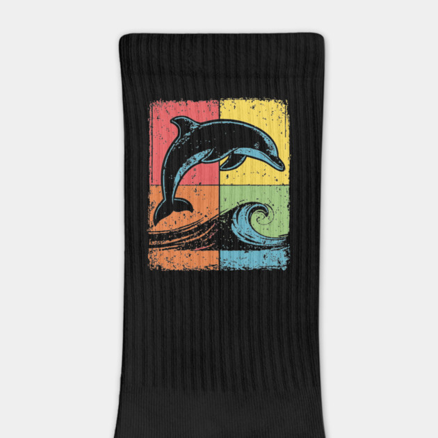 Jumping Dolphin Pop Art for Kids | Ocean Animal by TuncGK