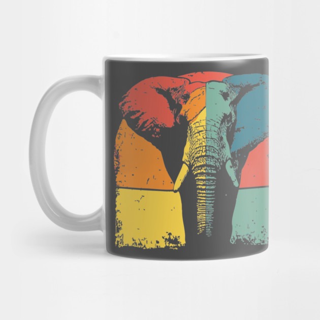 Colorful Elephant Pop Art Shirt for Kids by TuncGK