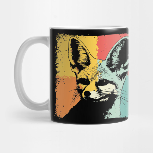 Cute Fennec Fox Pop Art | Adorable Desert Animal by TuncGK