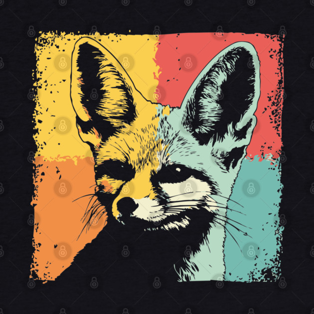 Cute Fennec Fox Pop Art | Adorable Desert Animal by TuncGK