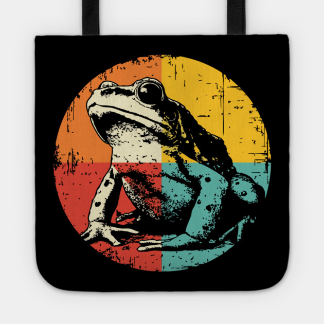 Colorful Tree Frog Pop Art for Little Explorers Tote by TuncGK
