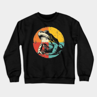 Colorful Tree Frog Pop Art for Little Explorers Crewneck Sweatshirt
