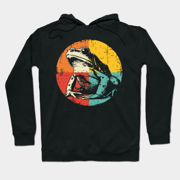 Colorful Tree Frog Pop Art for Little Explorers Hoodie by TuncGK