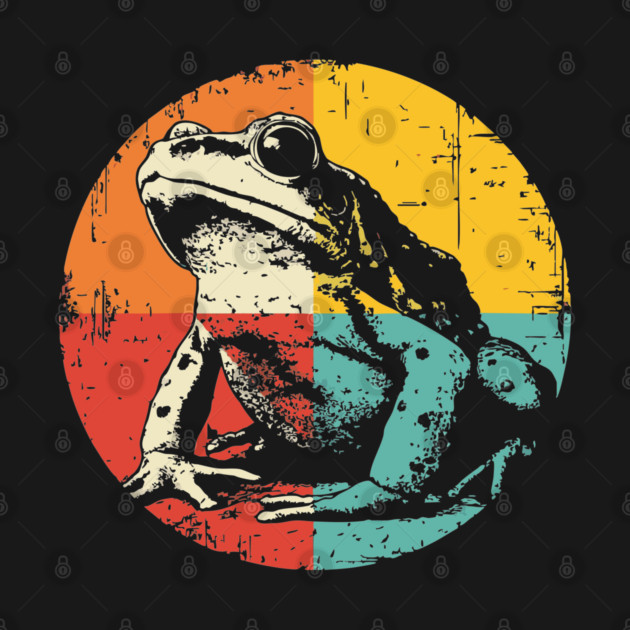 Colorful Tree Frog Pop Art for Little Explorers by TuncGK