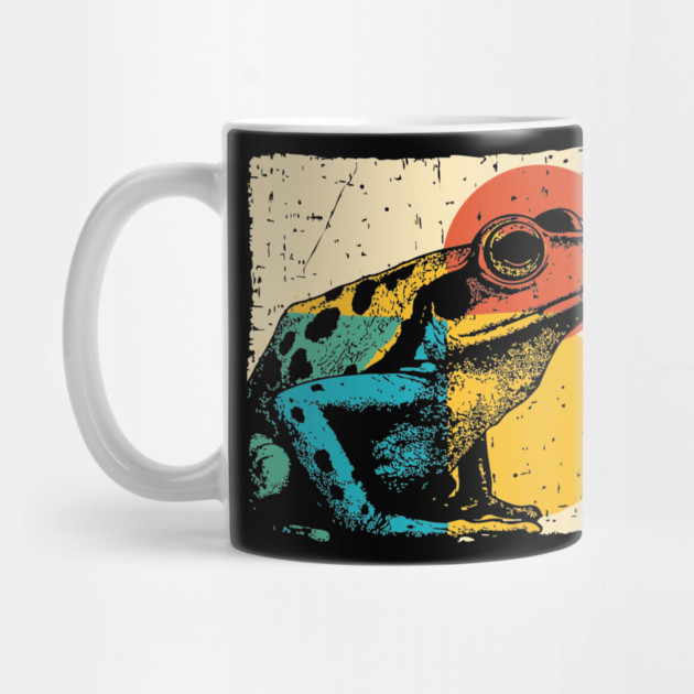 Red-Eyed Tree Frog Retro Pop Art | Rainforest Animal by TuncGK