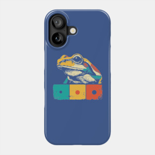 Cool Graphic Frog Pop Art for Trendy Kids Phone Case
