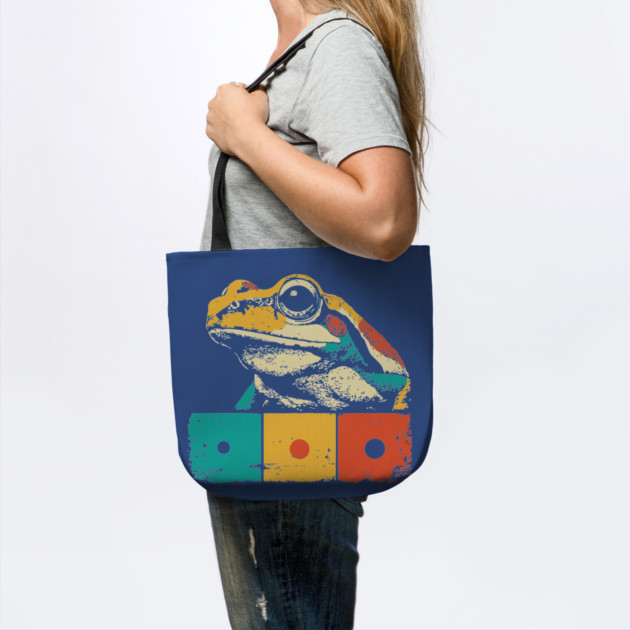 Cool Graphic Frog Pop Art for Trendy Kids by TuncGK
