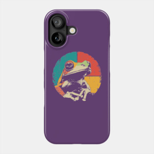 Funny Frog Face Pop Art | Cute Kids Character Phone Case