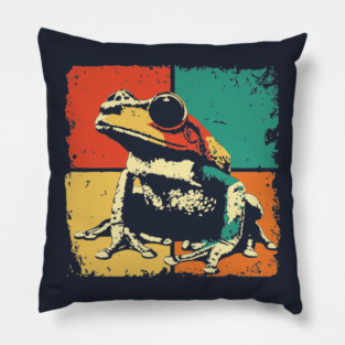 Retro Gramophone Pop Art | Vintage Music Player Pillow