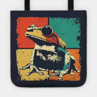 Retro Gramophone Pop Art | Vintage Music Player Tote