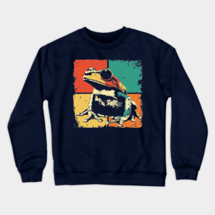 Retro Gramophone Pop Art | Vintage Music Player Crewneck Sweatshirt