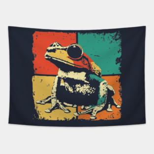 Retro Gramophone Pop Art | Vintage Music Player Tapestry