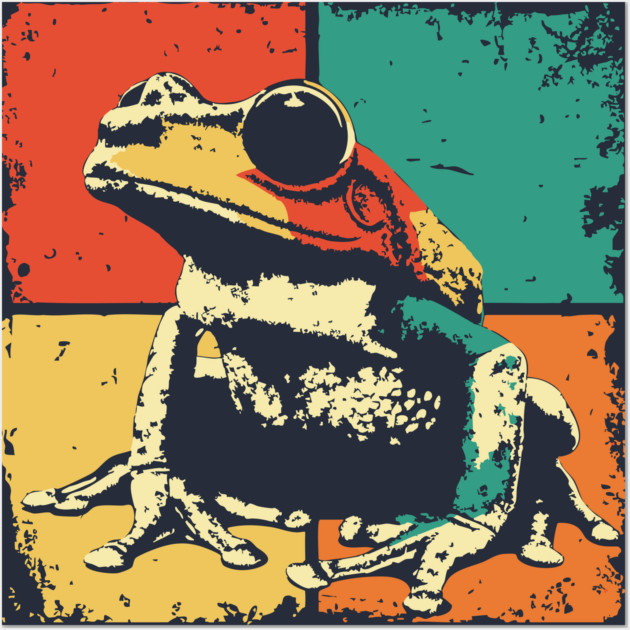 Retro Gramophone Pop Art | Vintage Music Player Wall Art by TuncGK