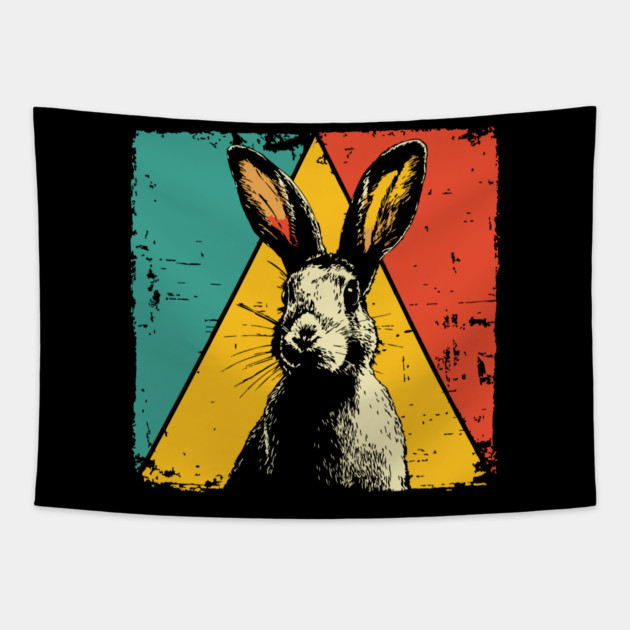 Speedy Hare Pop Art | Cute Rabbit for Kids Tapestry by TuncGK