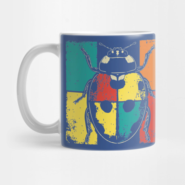 Cute Ladybug Pop Art for Toddlers and Kids by TuncGK