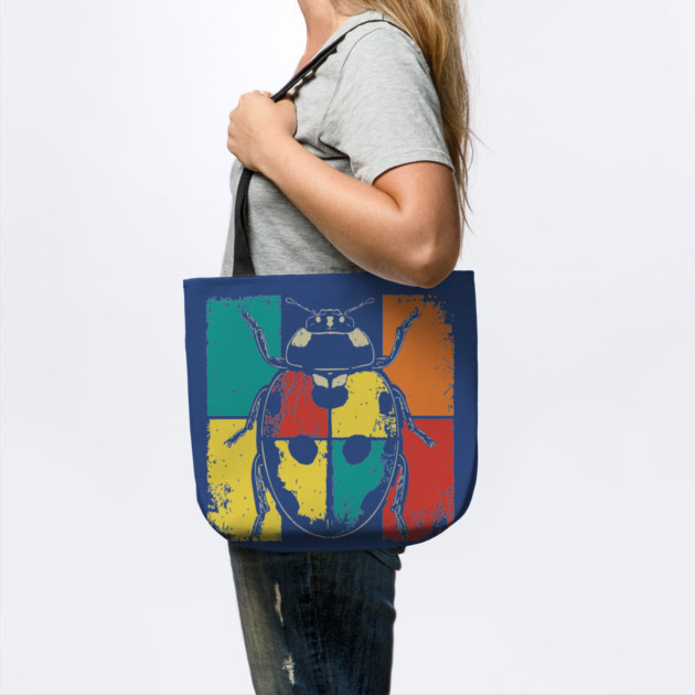 Cute Ladybug Pop Art for Toddlers and Kids by TuncGK