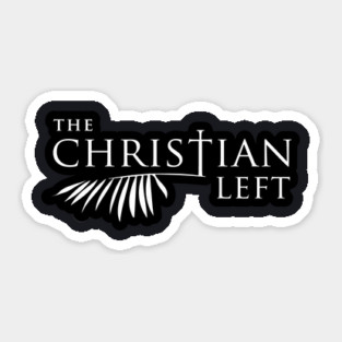 The Christian Left Logo Sticker