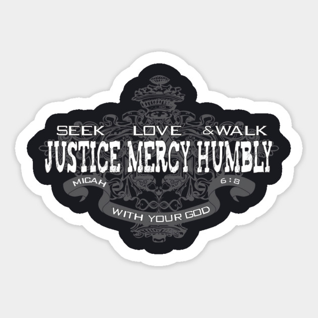 Seek Justice Love Mercy Walk Humbly Micah 6:8 Magnet by Charles's Store 8