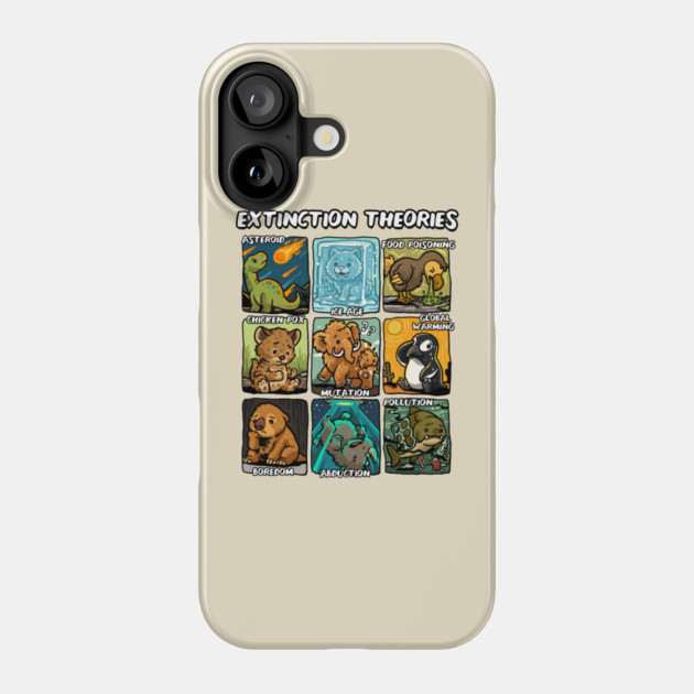 Extinction Theories Phone Case by GoshWow®