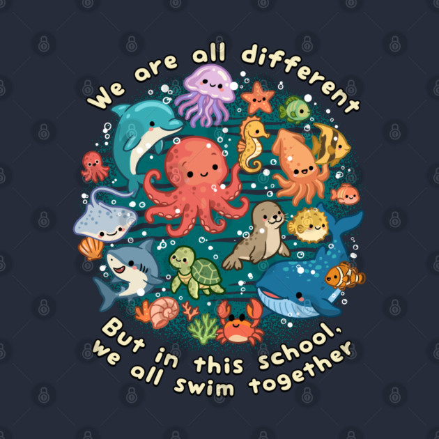 We All Swim Together by GoshWow®