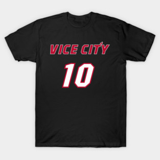 Miami Basketball #10 T-Shirt