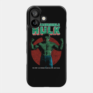 Hulk, DISTRESSED, Bruce Banner, Lou Ferrigno Phone Case